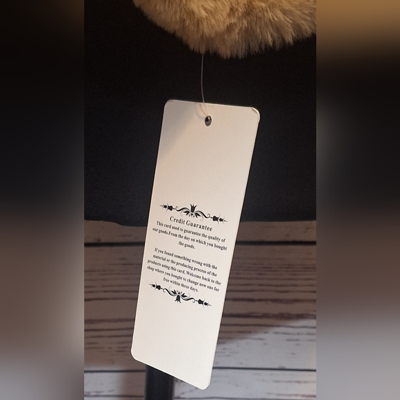 New With Tags Soft Cream Faux Fur Shawl Wrap Shrug Formal Evening Wedding #2053 - Picture 6 of 8